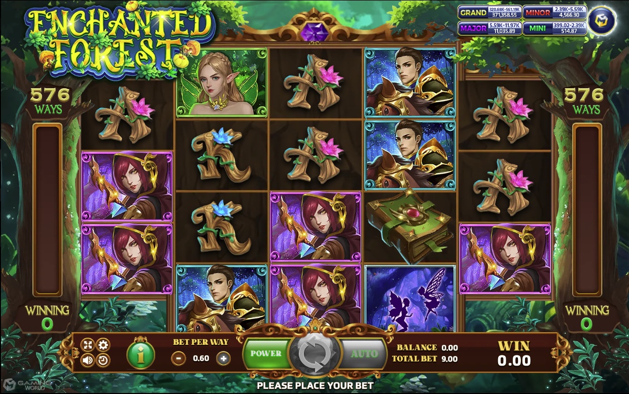 joker gaming: enchanted forest