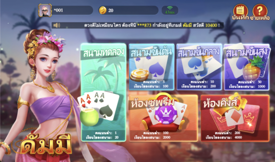 ดัมมี่ mt poker